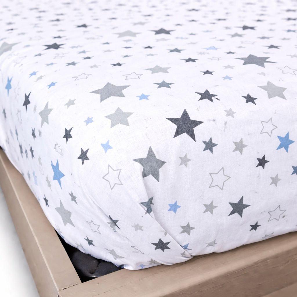 Простынь на резинке Little Stars бязь 120х200х25 см (200220376)