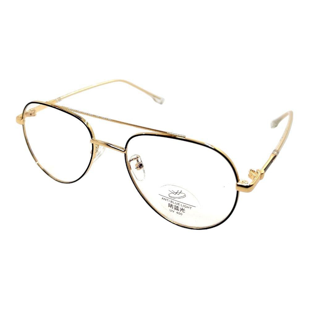 Компьютерные очки Blue Blocker оправа 30006 NN Золотой/Черный (25087160)