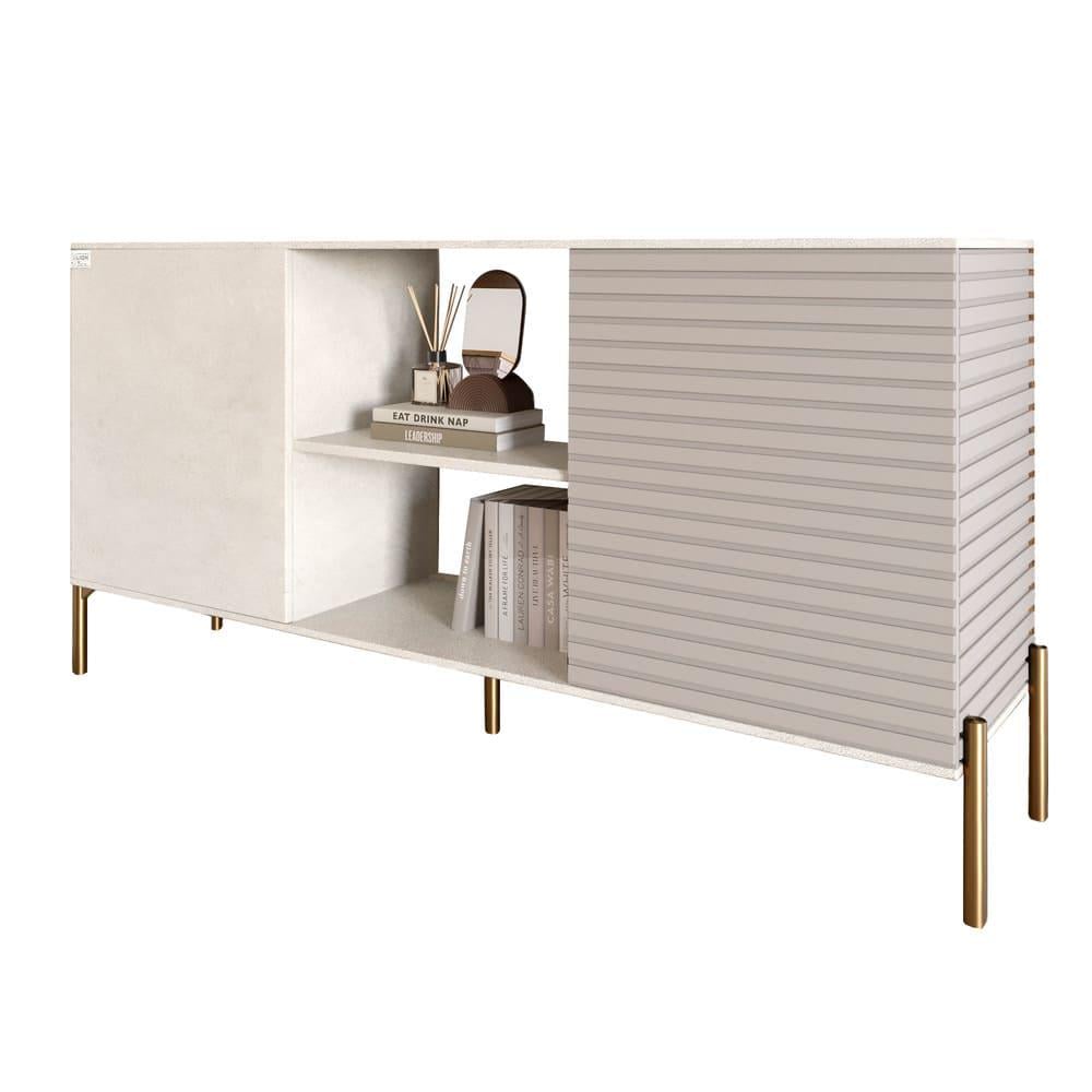 Комод открытый Lion Грей на золотых металлических ножках Бетон Style/Кашемир (000-000-2010) - фото 2 Комод открытый Lion Грей на золотых металлических ножках Бетон Style/Кашемир (000-000-2010) - фото 2