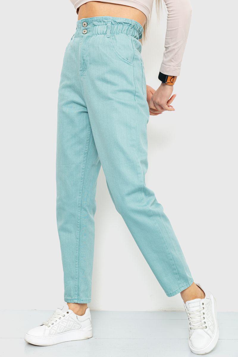 Джинси жіночі однотонні Ager 164R2153 р. 28 Оливковий (64df67919471820cfc786555) - фото 3