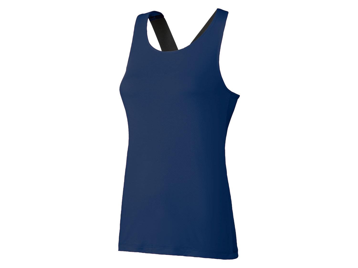 Майка спортивная женская Crivit 370640 L Темно-синий (73379)