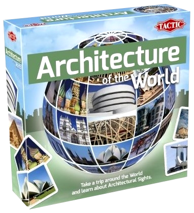 Настольная игра для детей Tactic Архитектура мира на английском от 12 лет 13x13x4 см (2412)