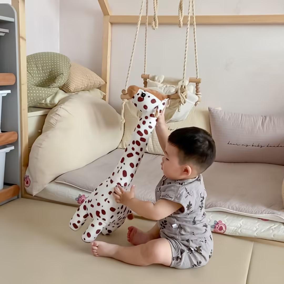 Мягкая игрушка антистресс Жираф Бежевый - фото 3 Мягкая игрушка антистресс Жираф Бежевый - фото 3