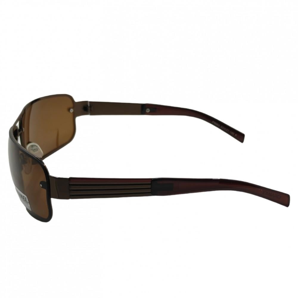 Солнцезащитные очки поляризованные Miramax Polarized 9003 Коричневый (46227) - фото 4