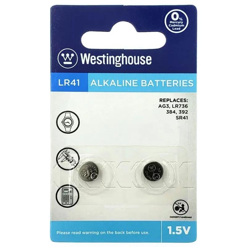 Батарейка Westinghouse Alkaline LR41 батареї 2 шт.