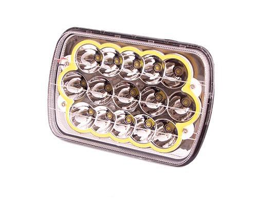 Фара рабочего света WLP-45S7B HI-LOW 15 Led 200х140х60 мм (WLP-45S7B)