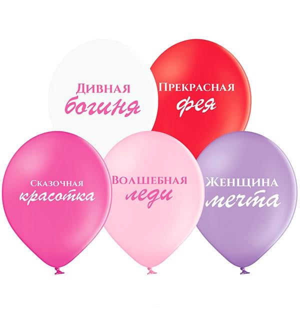 Повітряні кулі Компліменти Ø 30 см 7 шт. (11238351)