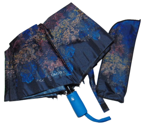 Зонт полуавтомат Mario 425-4 антиветер Синий (1651225190)