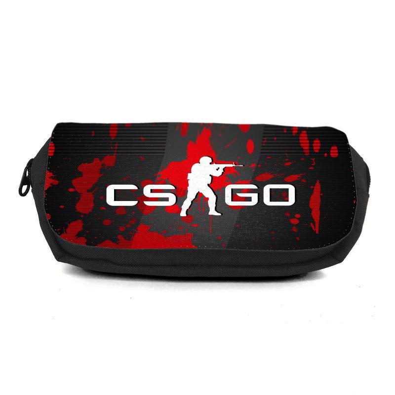 Пенал школьный Контр Забастовка CSGO-0014 Черный (1442383486)