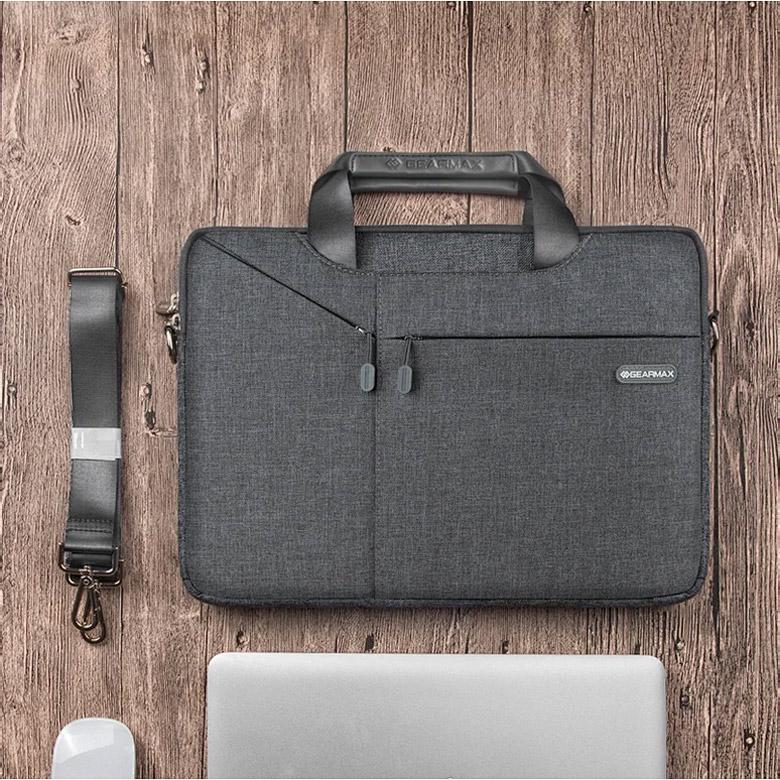 Сумка для ноутбука WiWU Gent Business Handbag for MacBook 13.3" Grey - фото 9 Сумка для ноутбука WiWU Gent Business Handbag for MacBook 13.3" Grey - фото 9