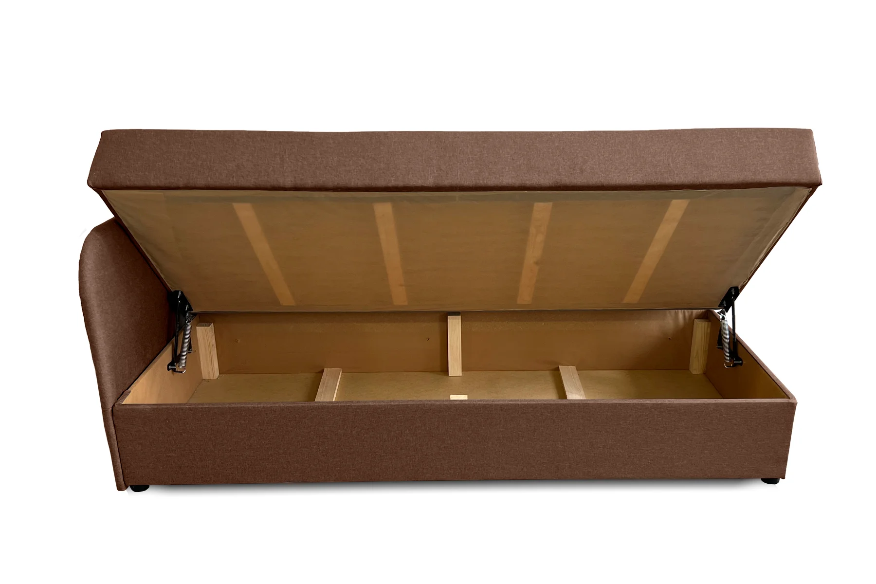 Диван-кровать Альфа 198х80 см Коричневый (25484927) - фото 7