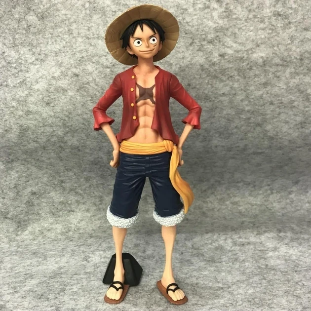 Фигурка аниме One Piece Luffy Манки 28 см из ПВХ пластика на подставке в коробке (2549773810)