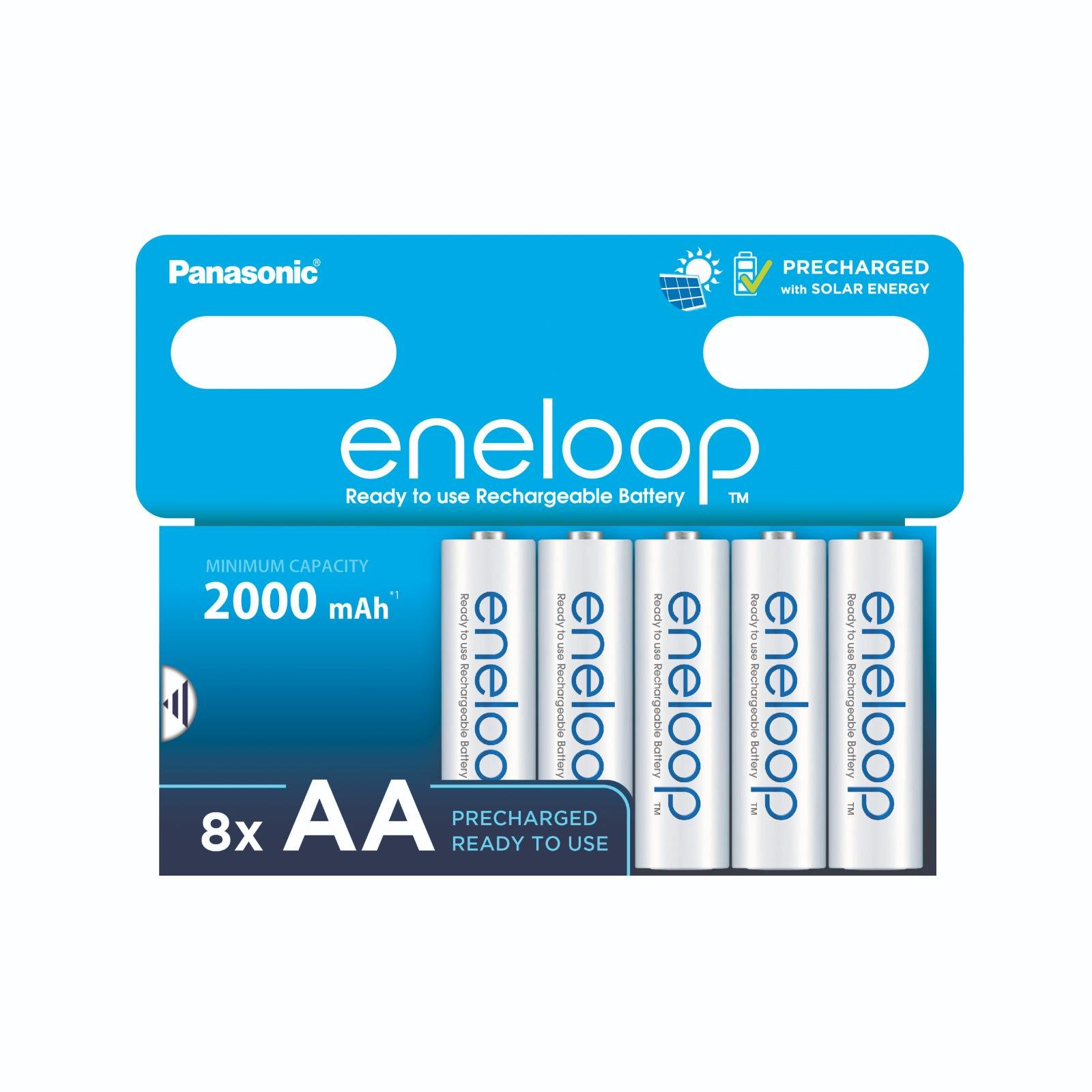 Акумулятор Panasonic Eneloop BK-3MCDE/8HH AA/HR6 2000 mAh LSD Ni-MH 8 шт. (25993804)