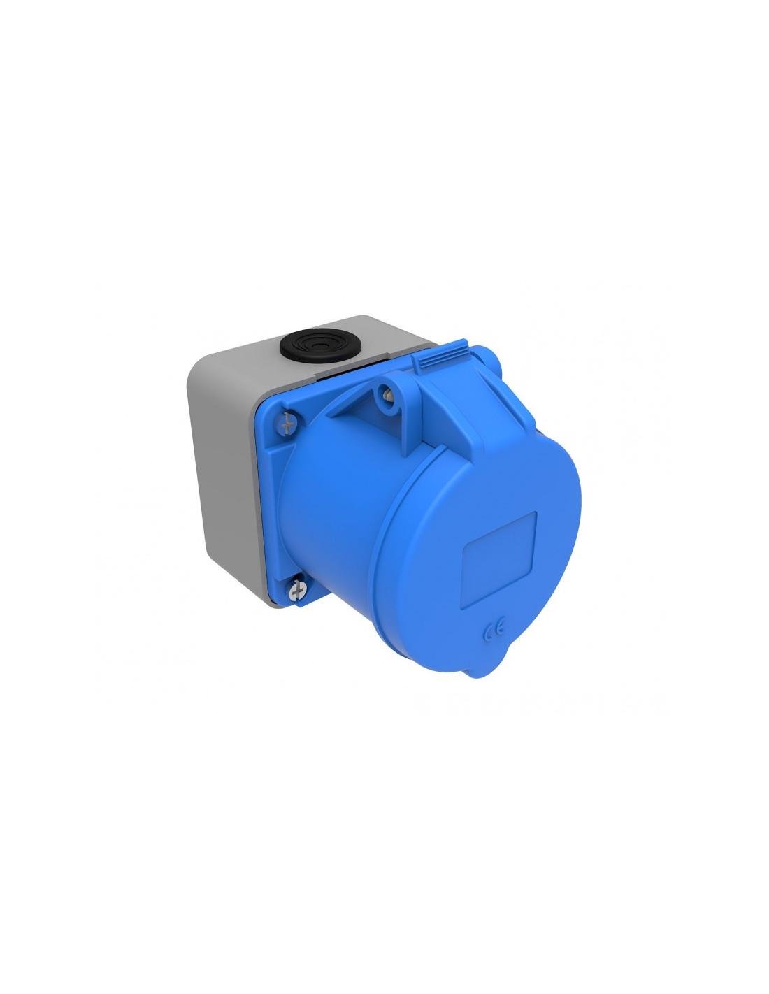 Розетка настінна IP44 Bemis BC1-3403-2510 220V 3х32A поліамід