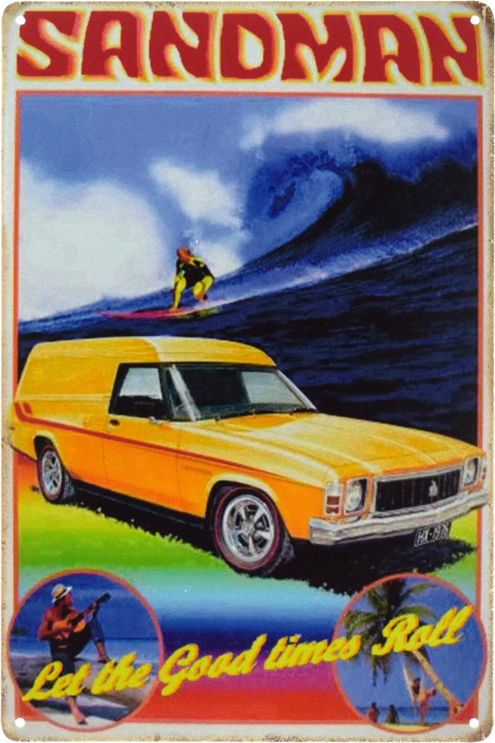 Металева табличка Holden Sandman 20x30 см