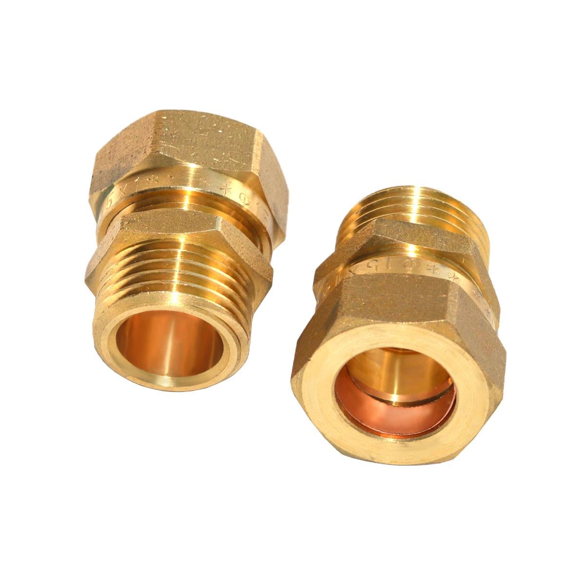 Соединитель зажимной адаптер Vario Term ЗР 1/2хCU 15х1 2 шт. (E118500045/08)