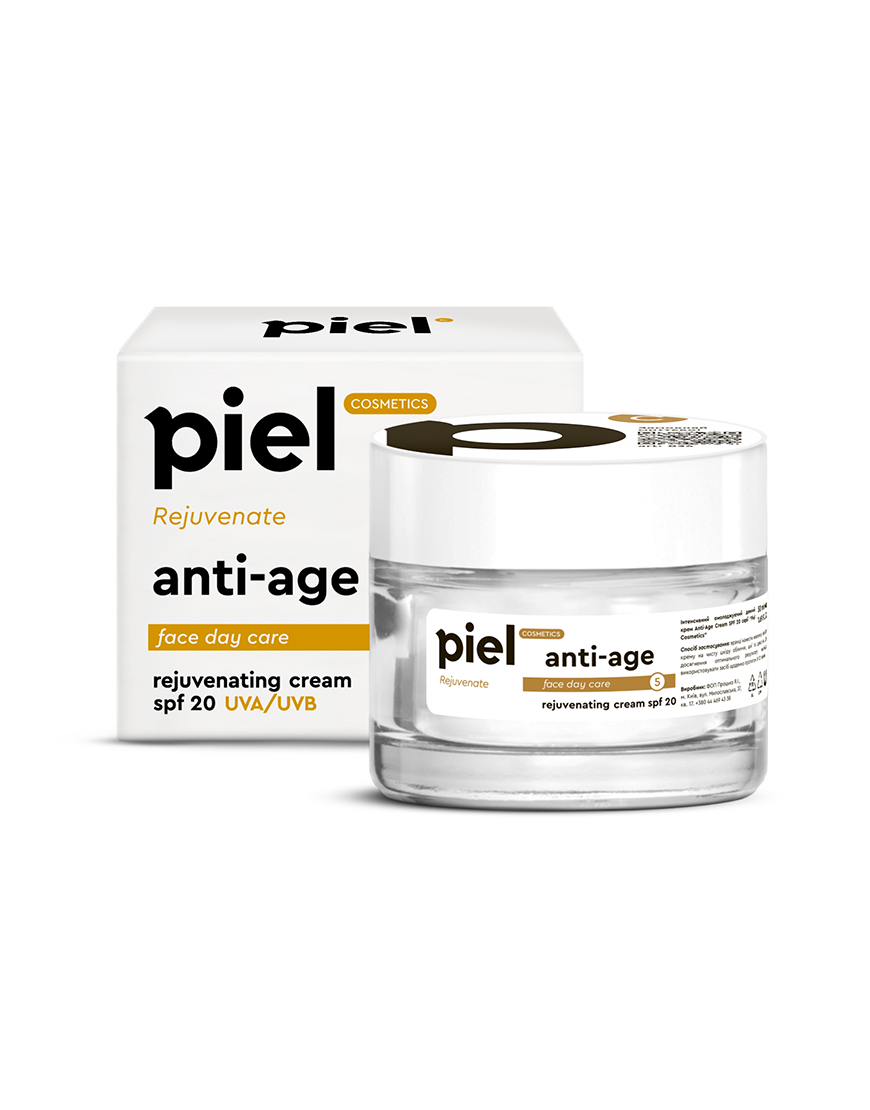 Крем денний інтенсивний омолоджувальний Anti-Age Cream SPF 20 PIEL COSMETICS 50 мл