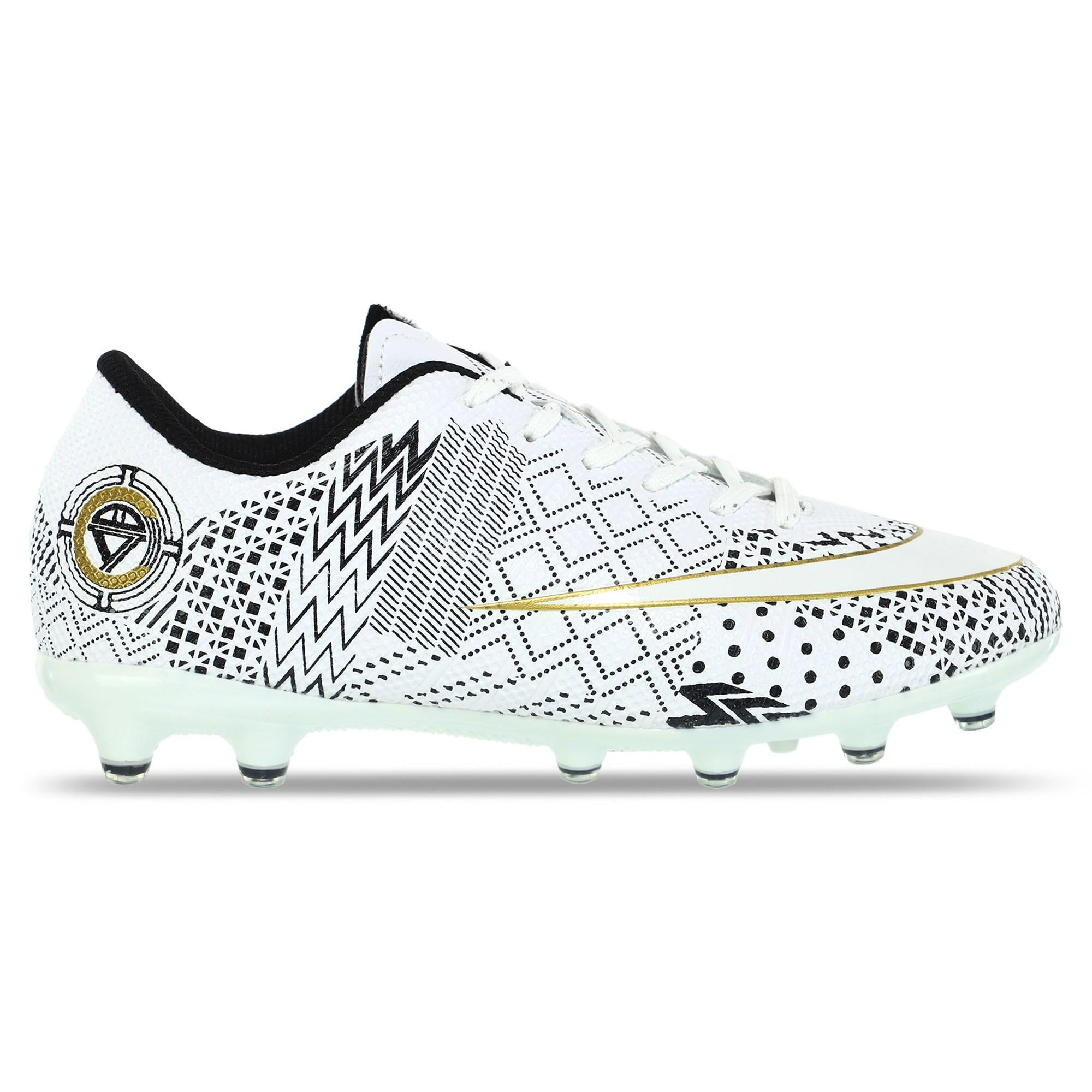 Бутсы футбольные детские ZHENZU OB-757B-1 р. 36 Белый/Черный