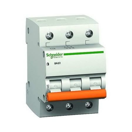 Автоматичний вимикач Schneider Electric ВА63 3P 16 A тип С (11223)