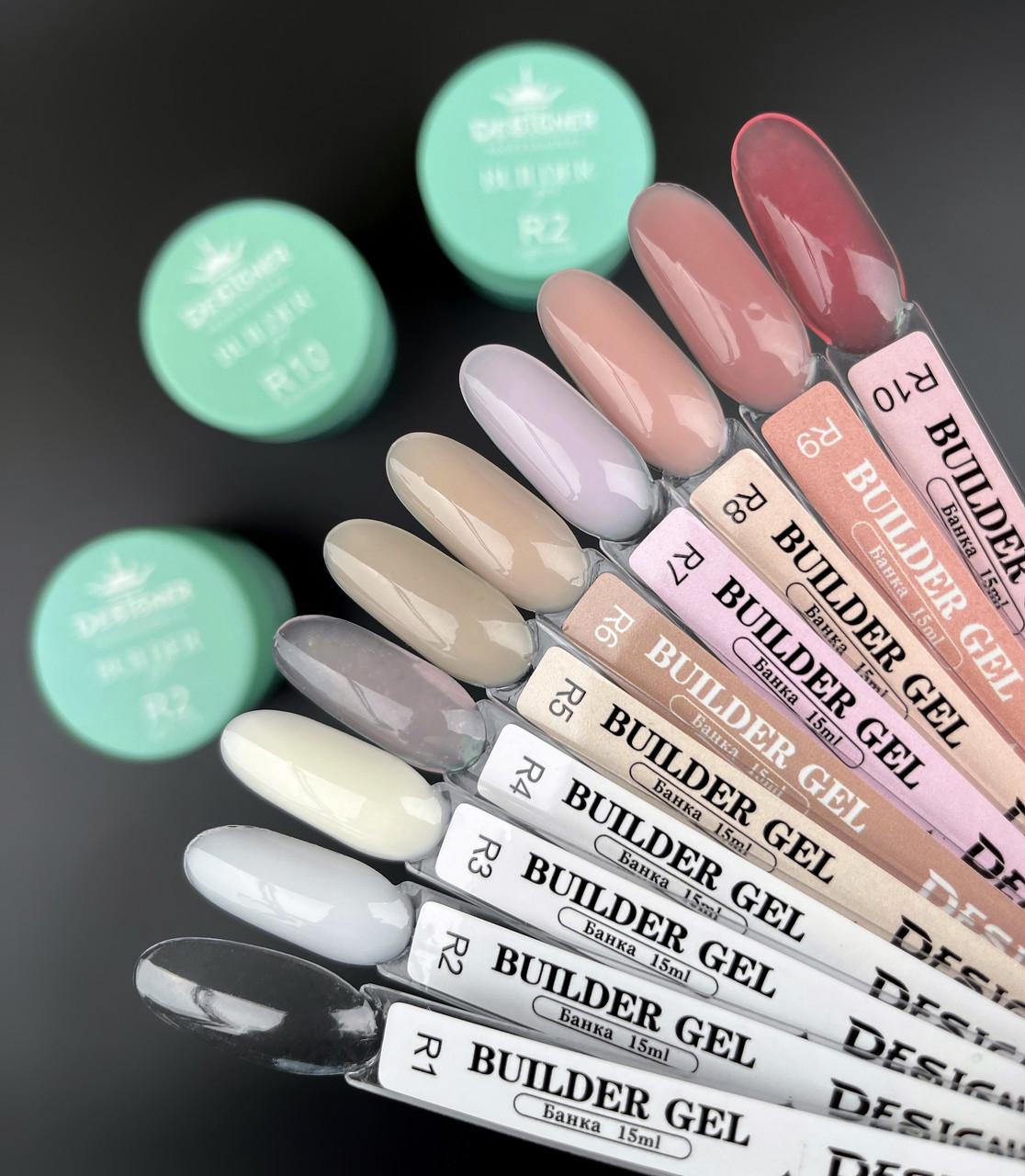 Моделюючий гель Builder Gel Дизайнер для нарощування та зміцнення нігтів 15 мл R5-Fleeting Moment - фото 2 Моделюючий гель Builder Gel Дизайнер для нарощування та зміцнення нігтів 15 мл R5-Fleeting Moment - фото 2