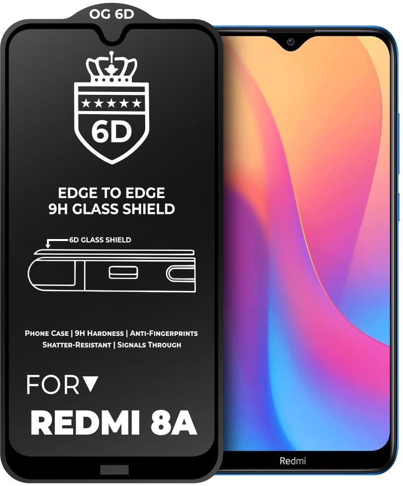 Защитное стекло 6D OG Crown Xiaomi Redmi 8A Black (19038) Защитное стекло 6D OG Crown Xiaomi Redmi 8A Black (19038)