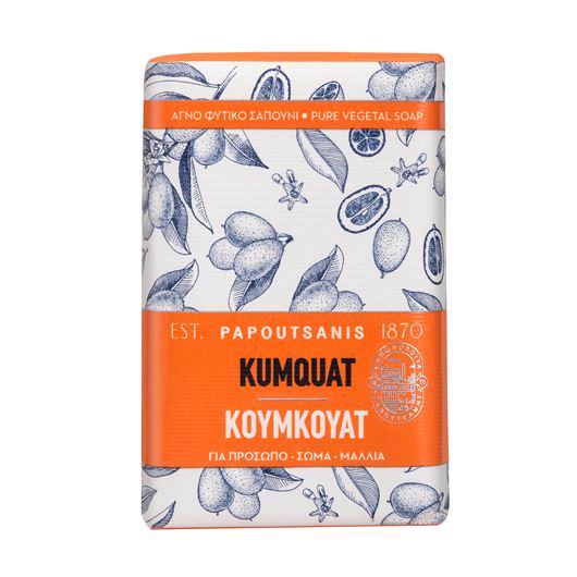 Мило в коробці Papoutsanis Pure Soap Kumkuat 150 г