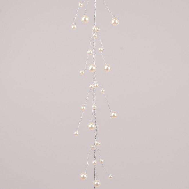 Гирлянда металлическая с жемчужинами Flora (75809)