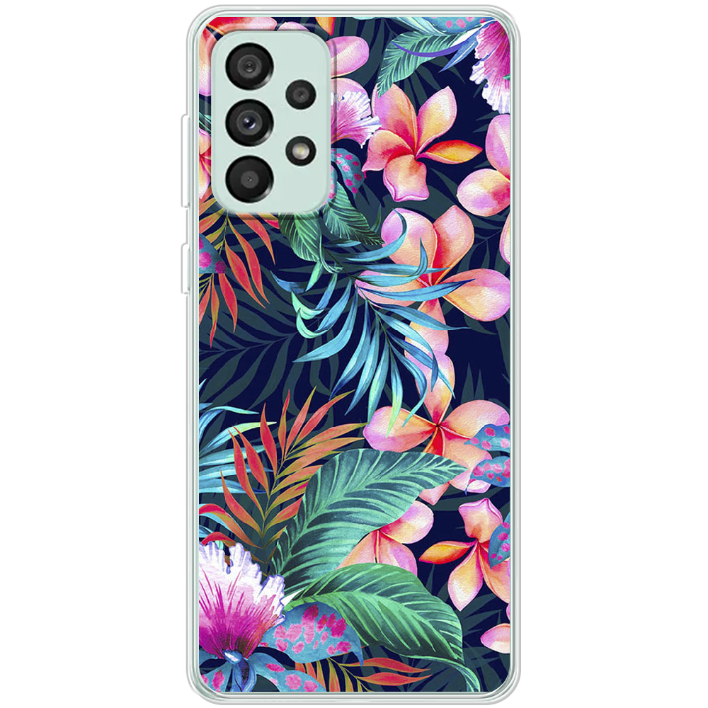 Чохол BoxFace Samsung Galaxy A53 5G (A536) flowers in the tropics Прозорий силікон (44112-up1971-44112)