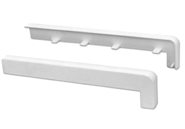 Заглушка для підвіконня Modern Kraft ПВХ 600 мм Білий матовий (25068524) - фото 3 Заглушка для підвіконня Modern Kraft ПВХ 600 мм Білий матовий (25068524) - фото 3