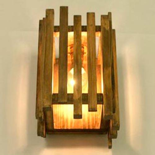 Світильник настінний з дерева Ашфлет Мускат (БРА-005507)