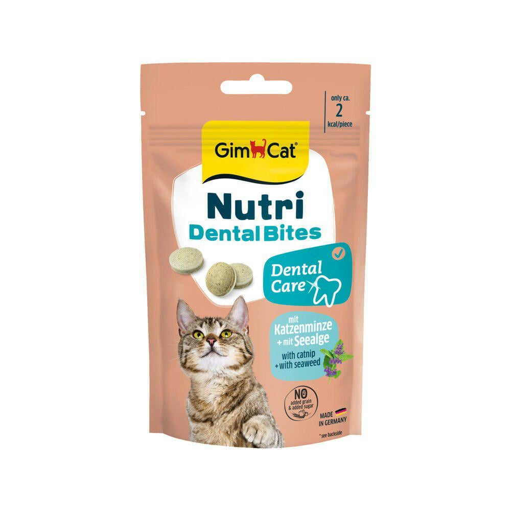 Вітаміни для догляду за зубами GimCat Denta Tabs у котів 40 г (27733060)