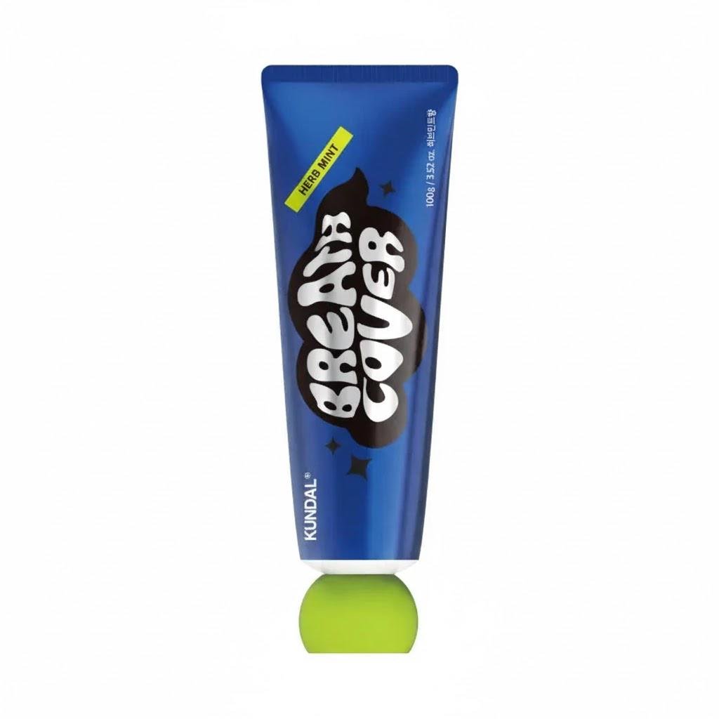 Зубна паста комплексна Kundal Deep Breath Cover Toothpaste Herb Mint 100 г (29868050)
