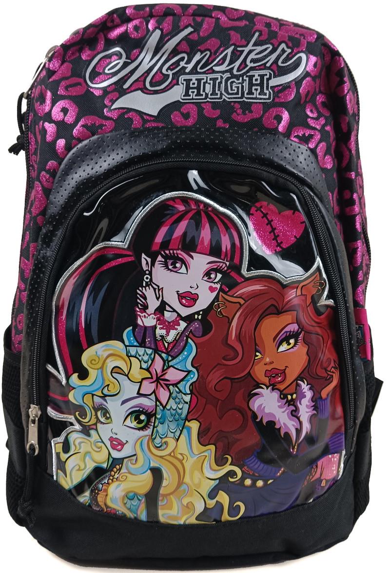 Шкільний рюкзак підлітковий Монстр Хай Hakancananta monster high -62443 20 л Чорний (1656314565)