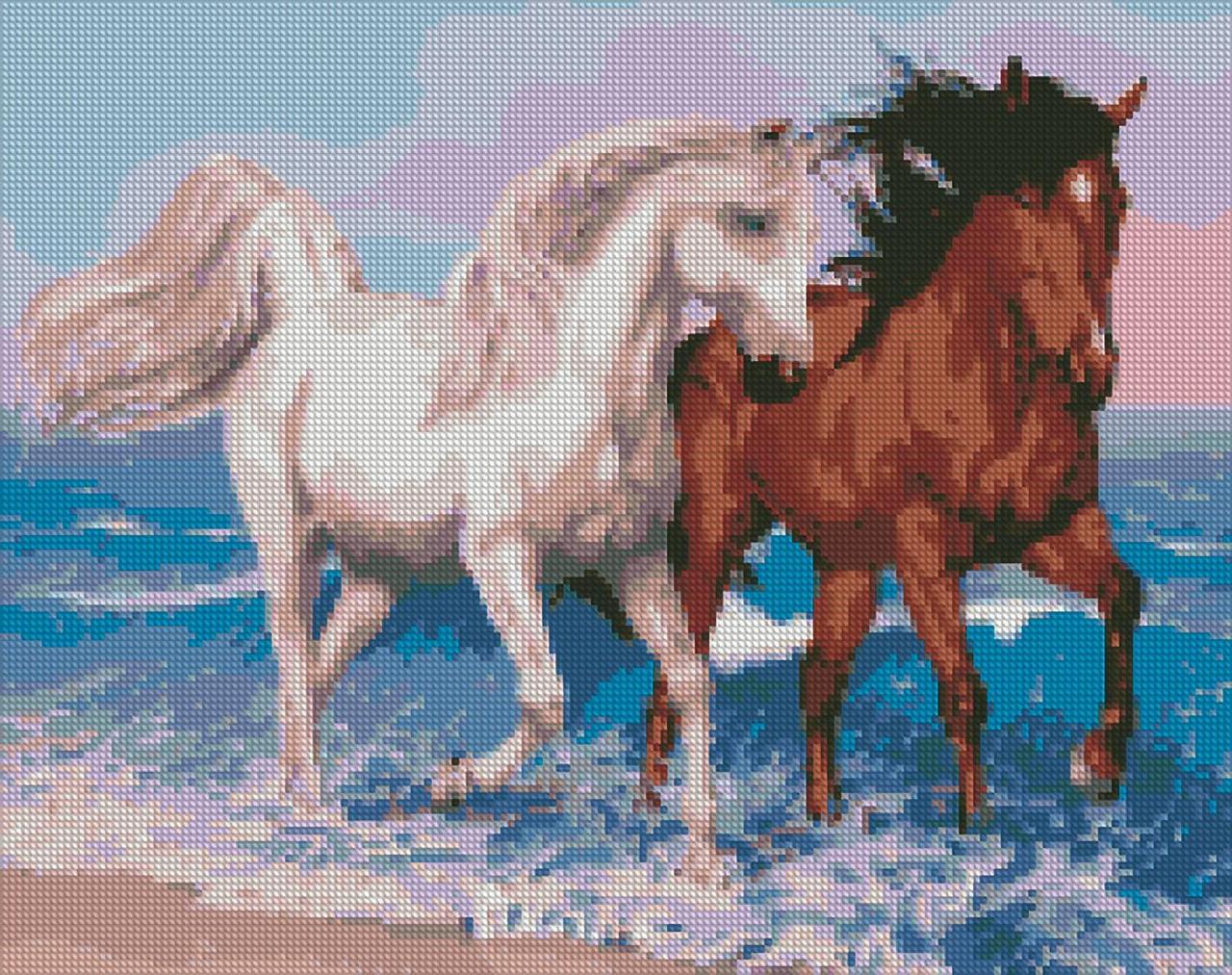 Набор алмазной мозаики Бег времени 40x50 см (AMO7042)