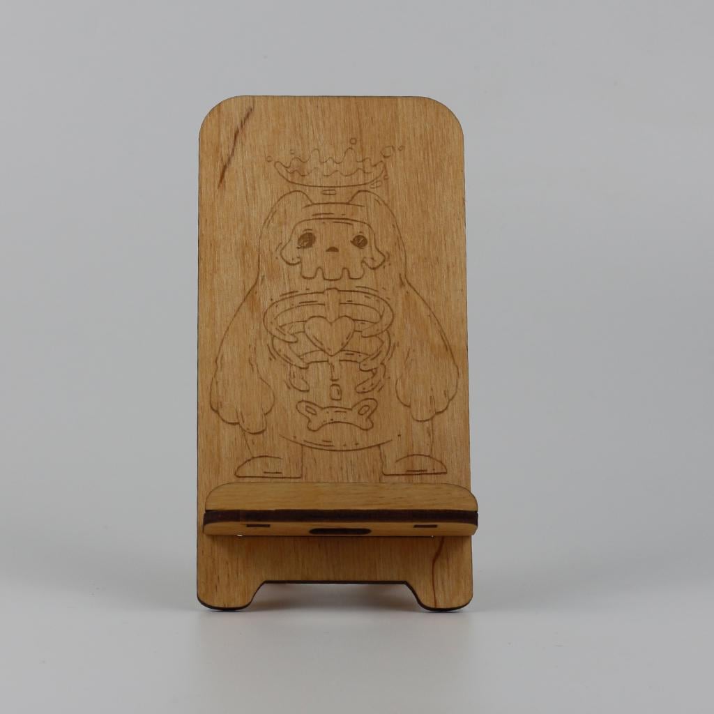 Подставка-держатель для телефона из дерева 23 (03020016)