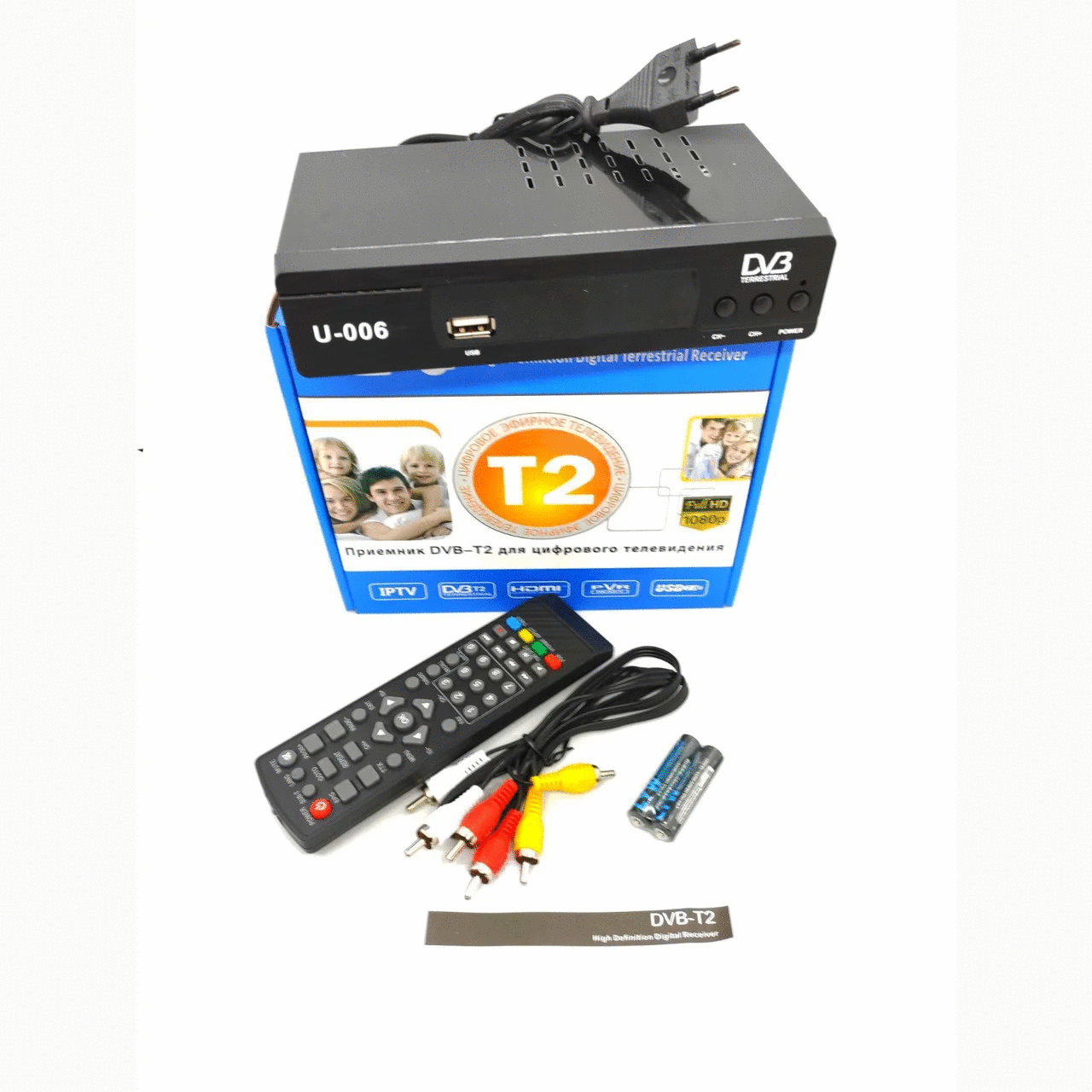 ᐉ Цифровий ТВ-тюнер MEGOGO UKC DVB T2 FTA • Краща ціна в Києві, Україні ...