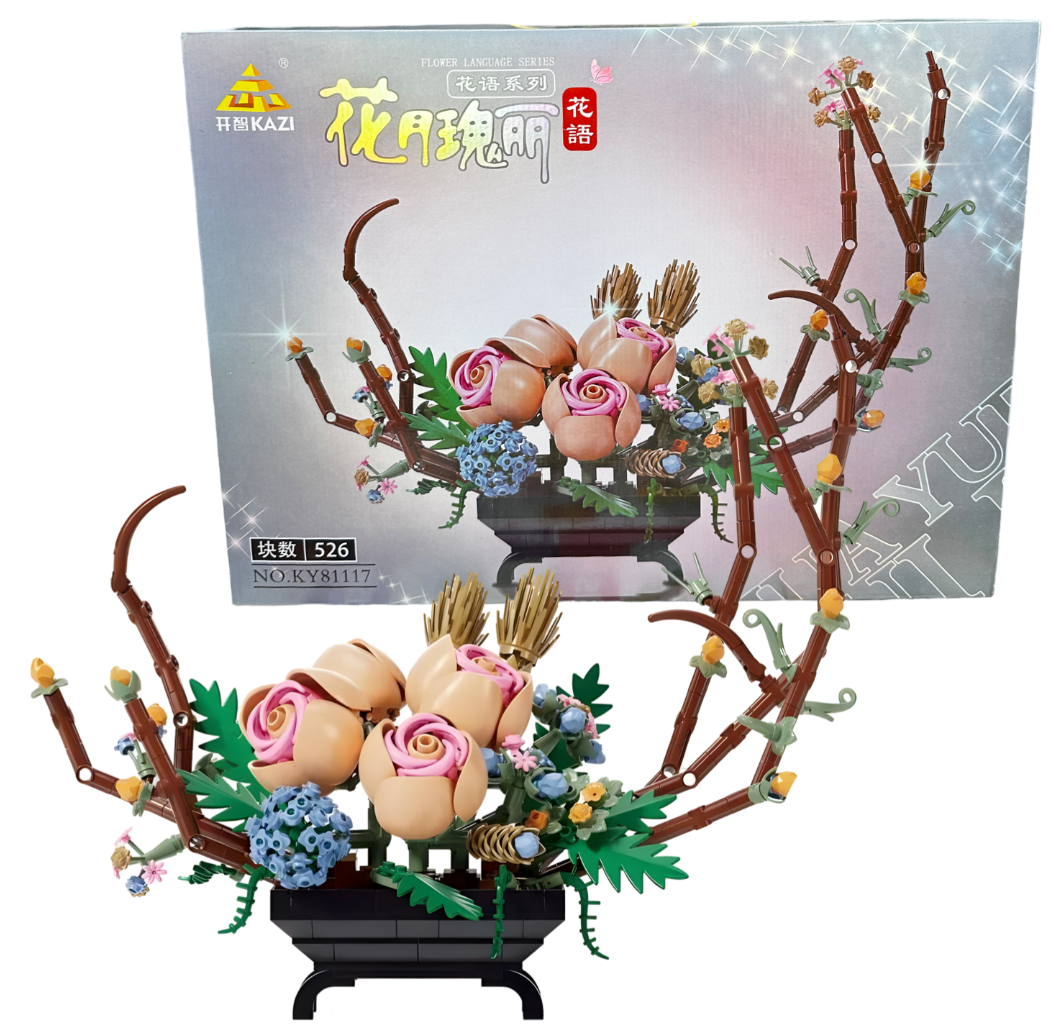 Конструктор Квіткова композиція у кошику 526 деталей (18185001)