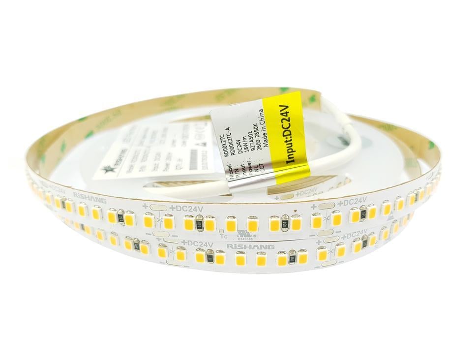 Светодиодная лента 2835-192-IP20-WW-10-24 RD00K2TC-A 2700К CRI90 3 м (16979) Светодиодная лента 2835-192-IP20-WW-10-24 RD00K2TC-A 2700К CRI90 3 м (16979)