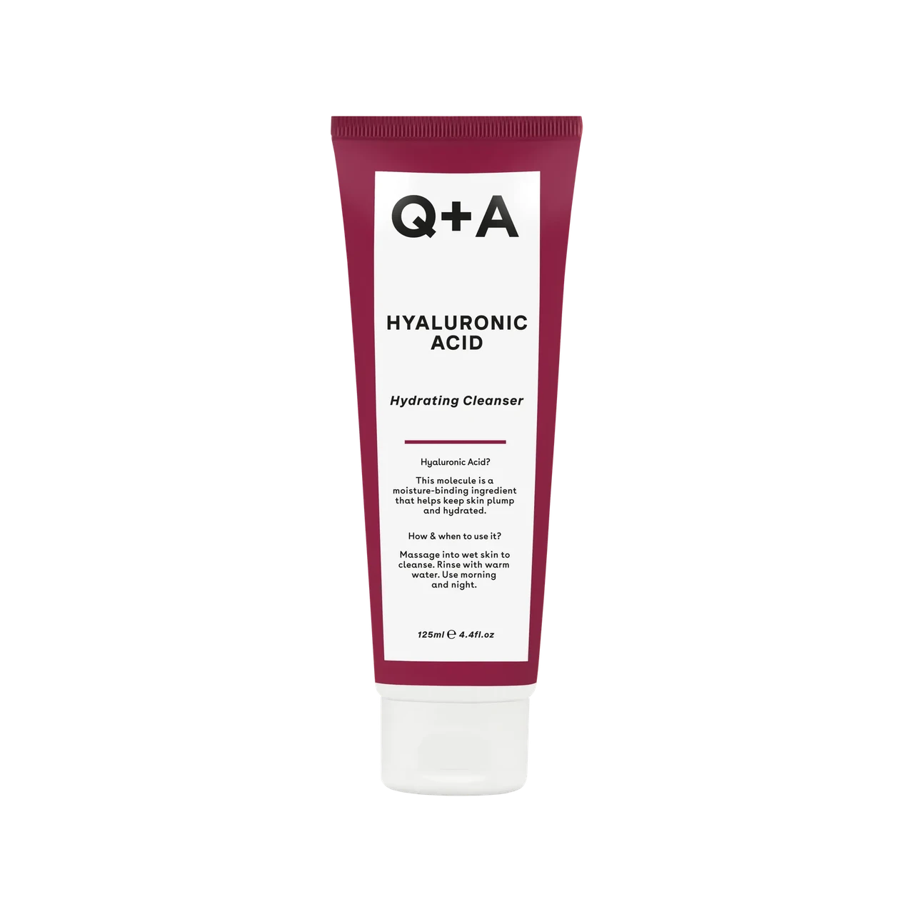 Гель увлажняющий Q+A Hyaluronic Acid Cleanser Gel очищающий с гиалуроновой кислотой 125 мл (A111171)
