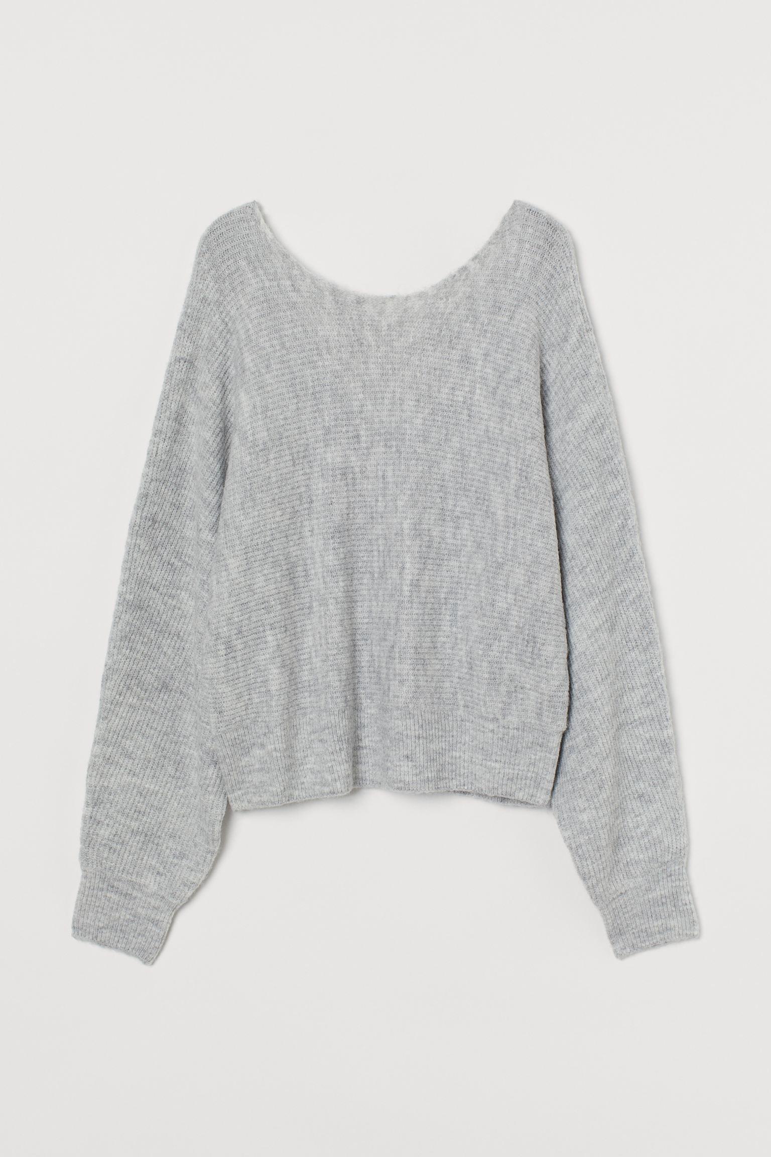 Джемпер H&M S Серый меланж (17089126552) Джемпер H&M S Серый меланж (17089126552)