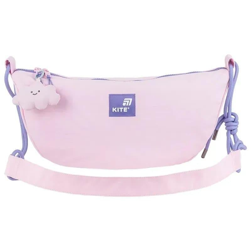 Жіноча сумка-кросбоді молодіжна KITE Education teens 6 л Рожевий (K25-2774-3)