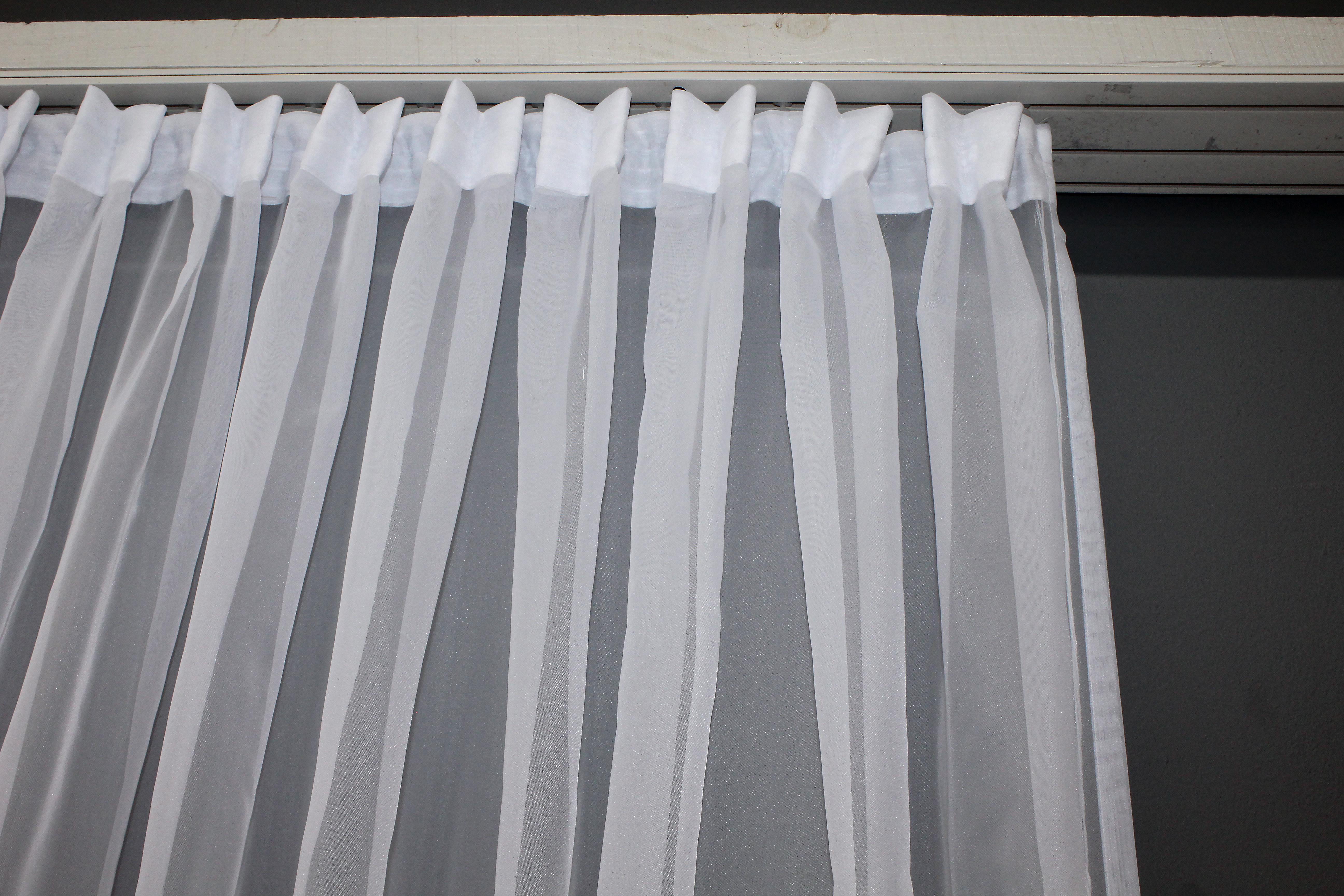 Тюль с тесьмой бантовой VR-Textil н101 шифон однотонный 500х270 см Белый (44-022) - фото 8 Тюль с тесьмой бантовой VR-Textil н101 шифон однотонный 500х270 см Белый (44-022) - фото 8