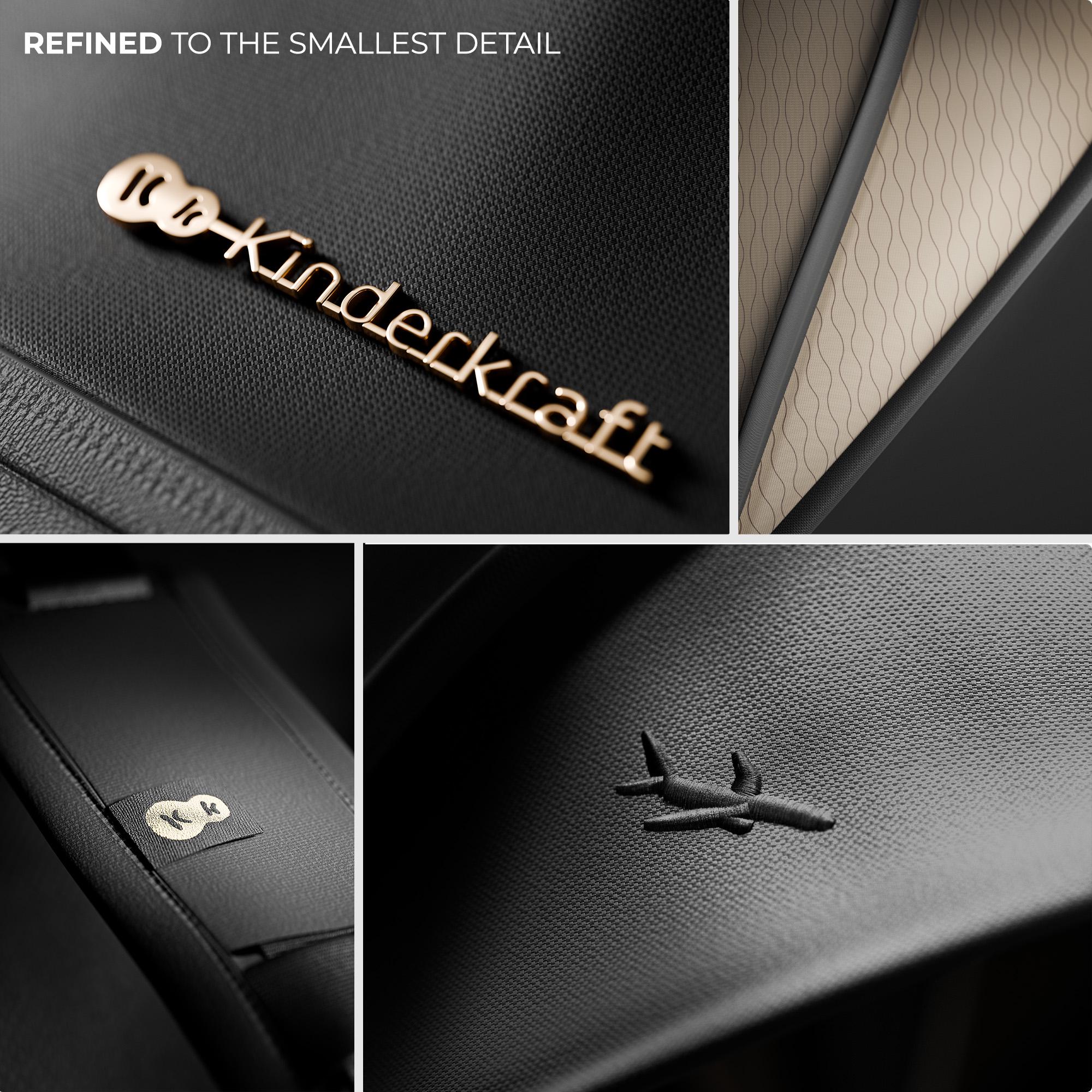 Коляска прогулочная Kinderkraft Pilot 2 Midnight Black (SPILO02BLK0000) - фото 8 Коляска прогулочная Kinderkraft Pilot 2 Midnight Black (SPILO02BLK0000) - фото 8