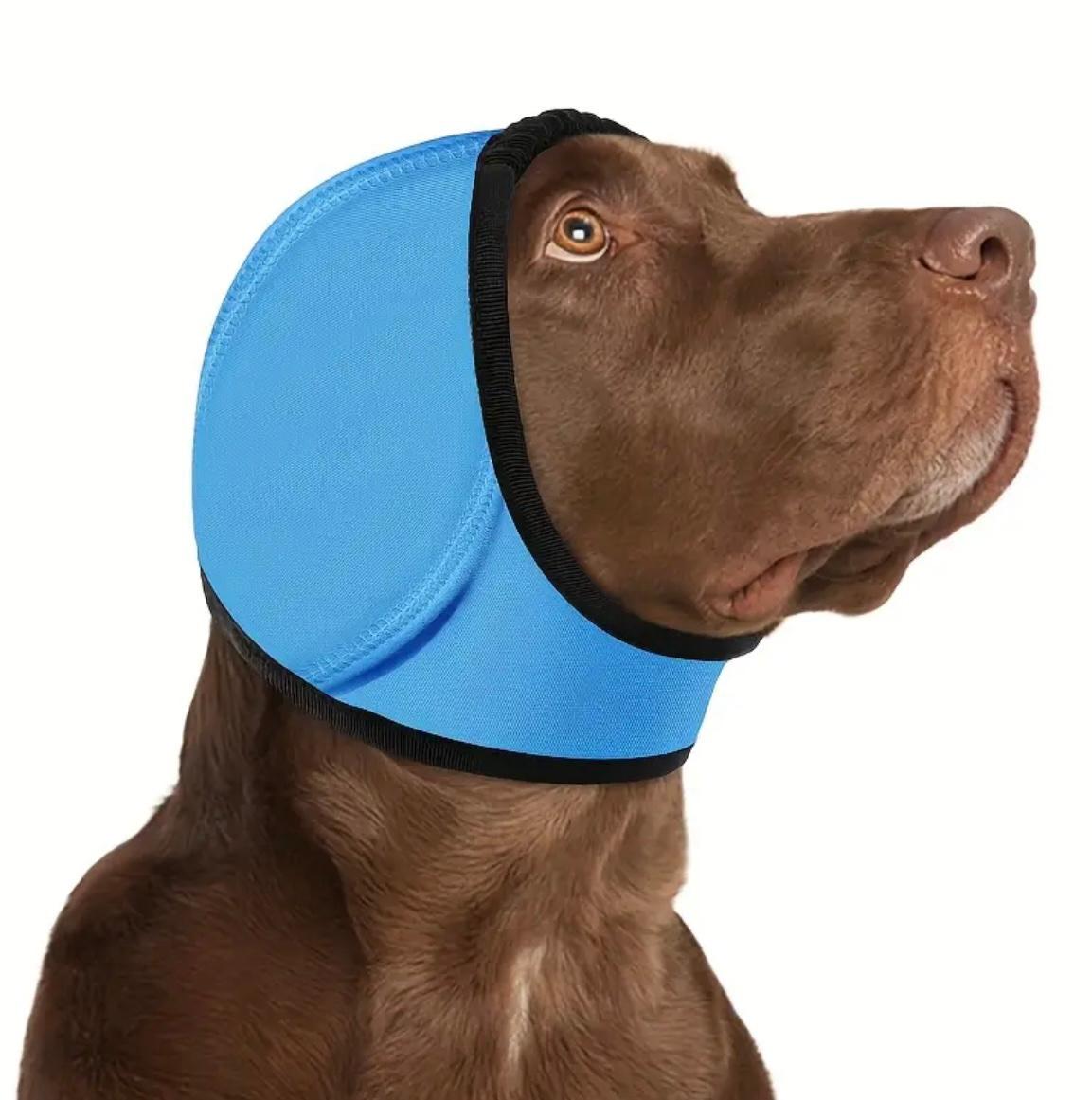 Наушники для собак от шума/взрывов/воды S Blue (29851150)