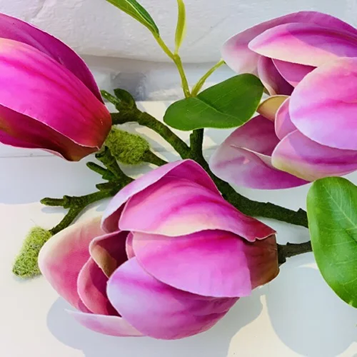 Ветви магнолии декоративные 3 шт. (G00028) - фото 4 Ветви магнолии декоративные 3 шт. (G00028) - фото 4