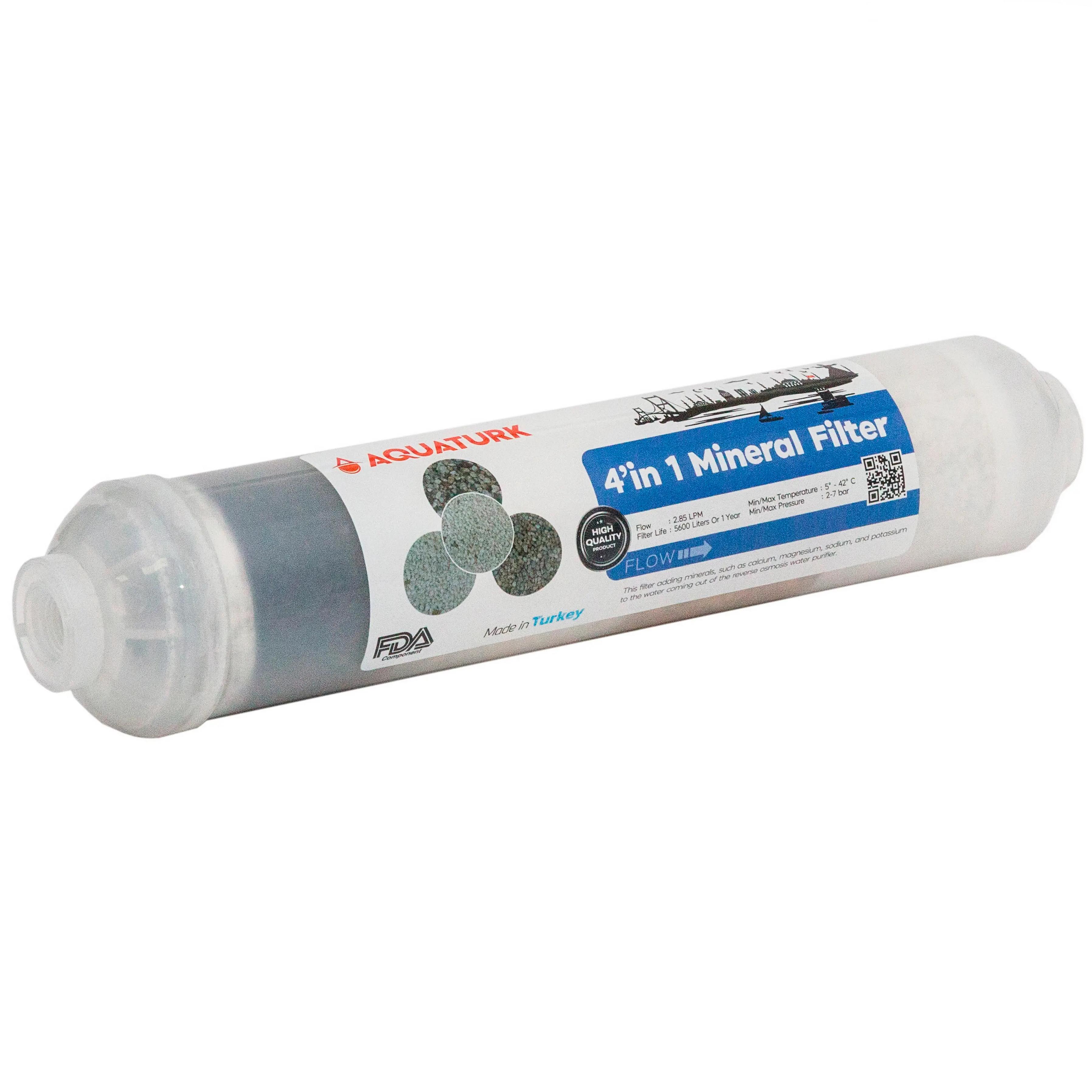 Мінералізатор для зворотного осмосу 4в1 Aquaturk (5025) - фото 2 Мінералізатор для зворотного осмосу 4в1 Aquaturk (5025) - фото 2