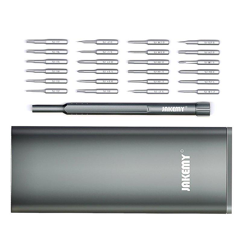 Викрутка з набором біт Jakemy JM-8168 24в1 (900610) - фото 2 Викрутка з набором біт Jakemy JM-8168 24в1 (900610) - фото 2