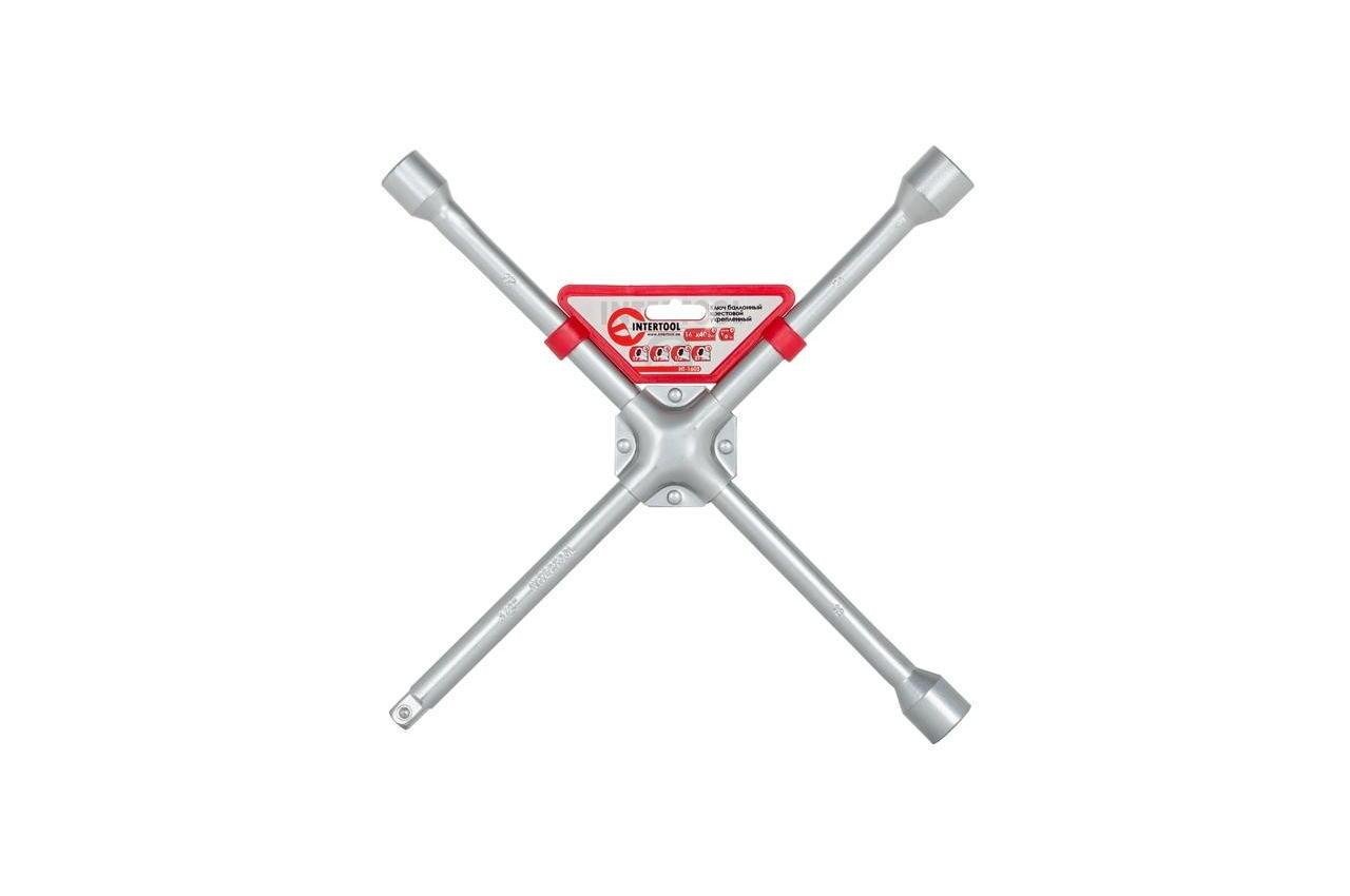 Ключ баллонный крестообразный Intertool 17x19x21x1/2" Pro (HT-1603)