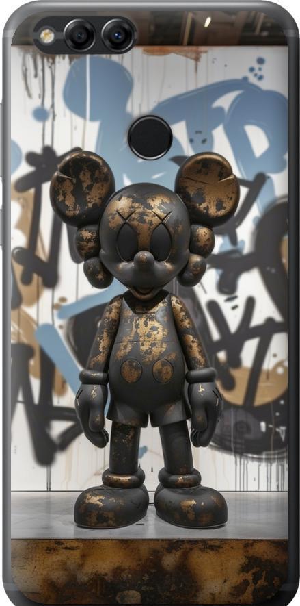 Чехол на Huawei Honor 7X Bronze kaws v2 (6098u-1139-42517)