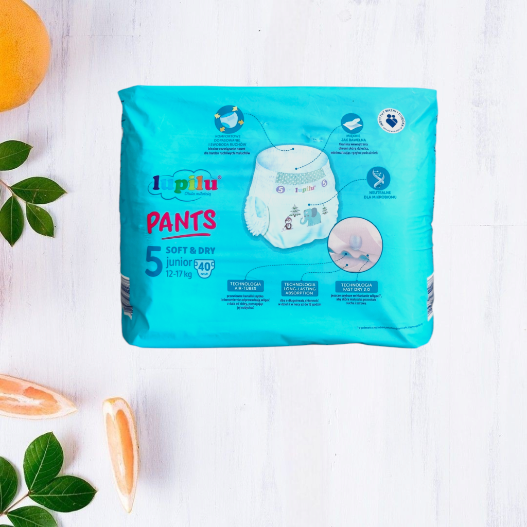 Підгузки-трусики Lupilu Soft & Dry 5 12-17 кг 40 шт. - фото 2 Підгузки-трусики Lupilu Soft & Dry 5 12-17 кг 40 шт. - фото 2